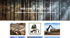 Desktop Screenshot of mdiforestproducts.com